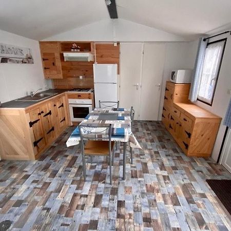 Mobilhome Emplacement 21 Biville-sur-Mer Exteriör bild